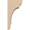 Ekena Millwork 6"W x 6"D x 12"H Wide Hughes Rough Cedar Woodgrain TimberThane Corbel, Primed Tan CORUR06X06X12HUGRCPR - alternate 2